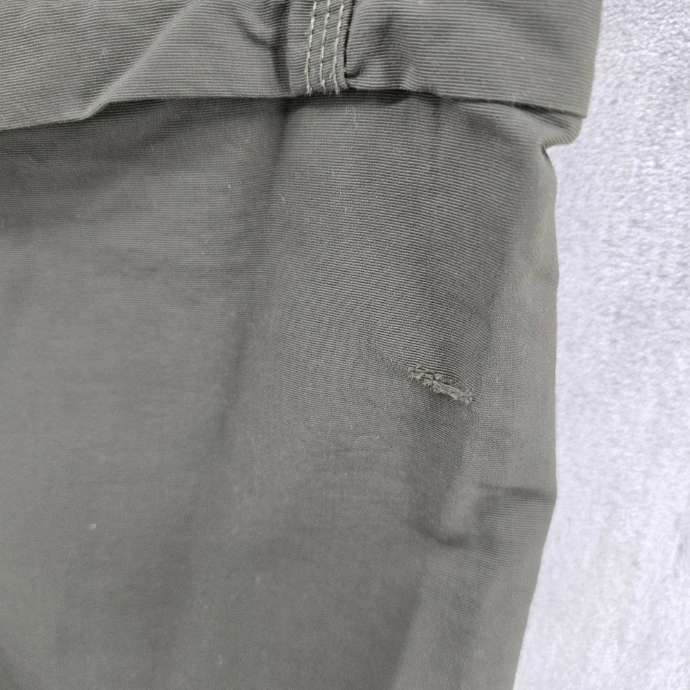 The North Face Convertible Pants Mens XL Green Cargo‎ Hiking Zip Off Outdoor